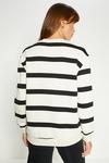 Oasis Premium Boxy Stripe Sweatshirt thumbnail 3