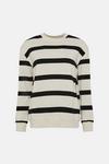 Oasis Premium Boxy Stripe Sweatshirt thumbnail 4