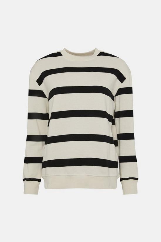 Oasis Premium Boxy Stripe Sweatshirt 4