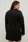 Oasis Curve Stretch Satin Tailored Blazer Dress thumbnail 3
