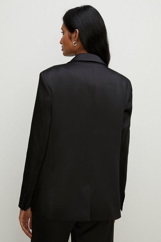 Oasis Rachel Stevens Stretch Satin Tailored Blazer 3