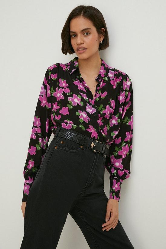 Oasis Essential Floral Printed Long Sleeve Shirt 2