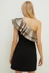 Oasis Premium Jacquard Ruffle Tailored Aline Dress thumbnail 3