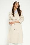 Oasis Pleat Detail Belted Trench Coat thumbnail 2