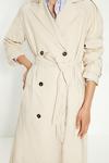 Oasis Pleat Detail Belted Trench Coat thumbnail 4