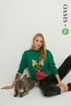 Oasis Frenchie Christmas Jumper thumbnail 1