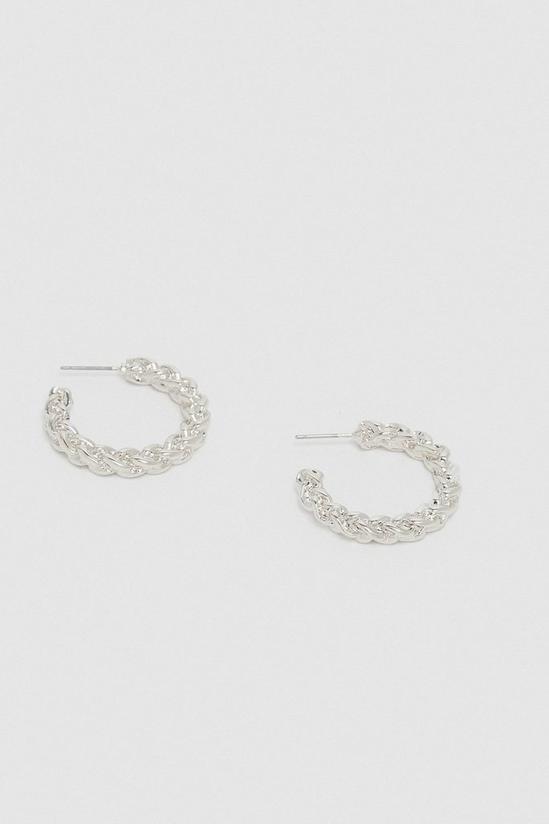 Oasis Chain Detail Small Earrings 1