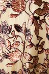 Oasis Rachel Stevens Floral Devore Long Sleeve Midi Dress thumbnail 5