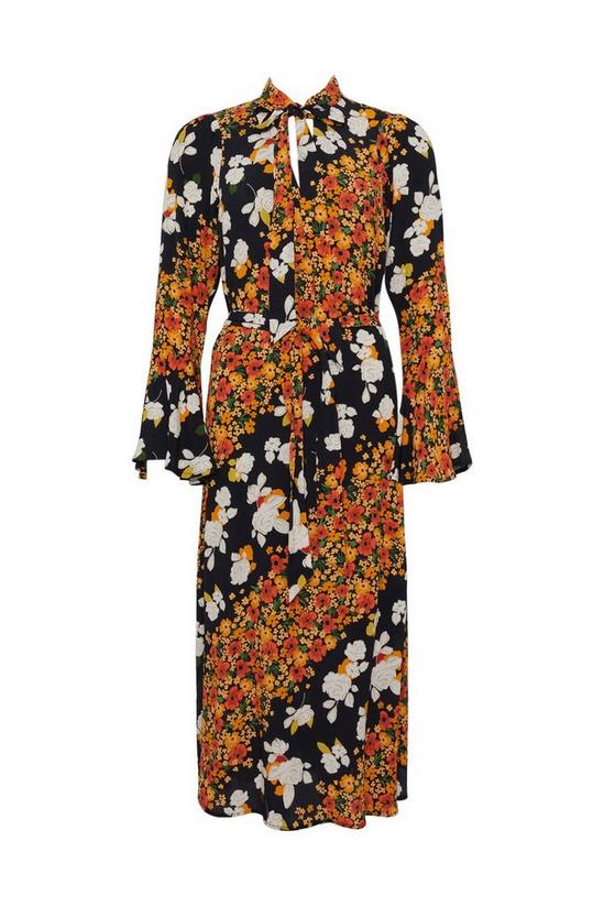 Oasis Diagonal Floral Midi Dress 4