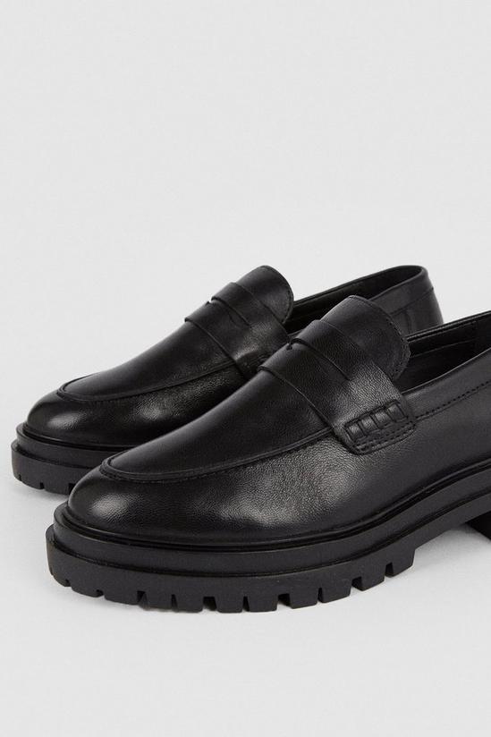 Oasis Leather Chunky Loafers 4