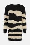 Oasis Boucle Stripe Mini Jumper Dress thumbnail 4