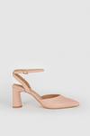 Oasis Pointed Block Heel Court Shoes thumbnail 2