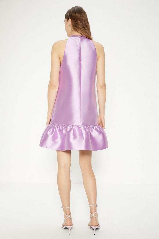 Oasis Satin Twill A-line Mini Dress 3