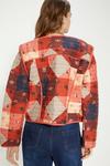 Oasis Patchwork Floral Quilted Tie Front Jacket thumbnail 3