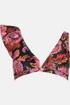 Oasis Floral Print Ruffle Shoulder Bikini Top thumbnail 4