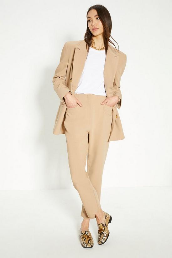 Oasis Rachel Stevens Stretch Crepe Tapered Trousers 2