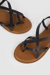 Oasis Leather Multi Strap Flat Sandals thumbnail 4