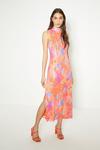 Oasis Sequin Floral Halter Neck Midi Dress thumbnail 1