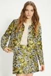 Oasis Floral Jacquard Aline Mini Skirt thumbnail 1