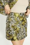 Oasis Floral Jacquard Aline Mini Skirt thumbnail 2