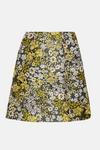 Oasis Floral Jacquard Aline Mini Skirt thumbnail 4