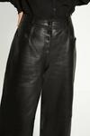 Oasis Real Leather Wide Leg Trouser thumbnail 2