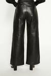 Oasis Real Leather Wide Leg Trouser thumbnail 3