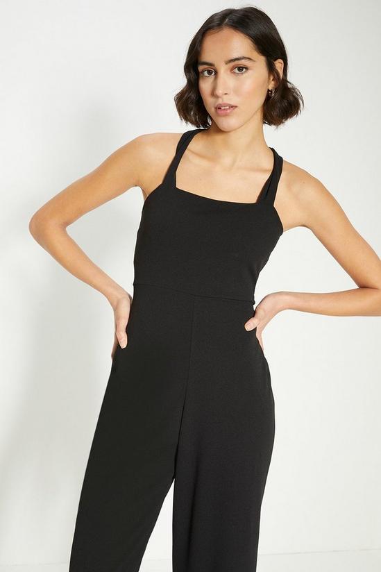 Oasis Petite Jersey Crepe Strappy Back Jumpsuit 2