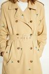 Oasis Embroidered Trench Coat thumbnail 2