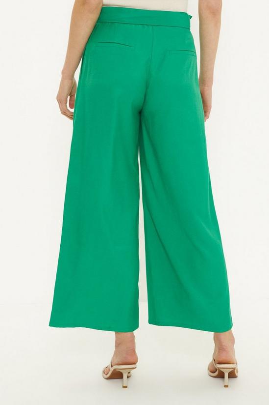 Oasis Belted Cropped Trouser 3
