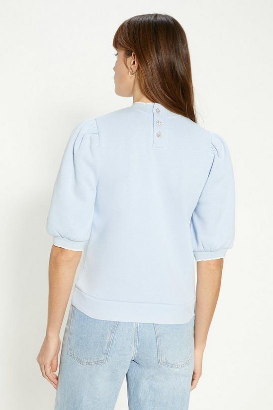 Oasis Scallop Short Sleeve Sweatshirt 3