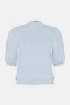 Oasis Scallop Short Sleeve Sweatshirt thumbnail 4