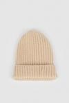 Oasis Ribbed Knitted Beanie Hat thumbnail 1