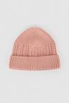 Oasis Ribbed Cable Knitted Beanie Hat thumbnail 1