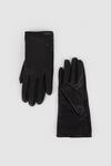 Oasis Faux Leather Button Detail Soft Lined Gloves thumbnail 1