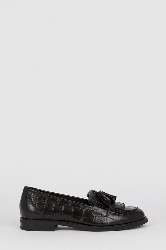 Oasis Premium Leather Tassel Loafers 3