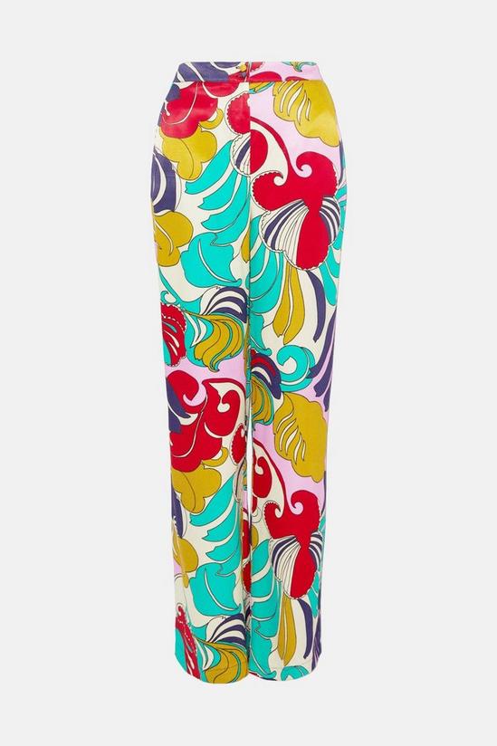 Oasis Swirl Printed Pocket Trouser 4