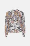 Oasis Floral Patch Pocket Front Chiffon Shirt thumbnail 4