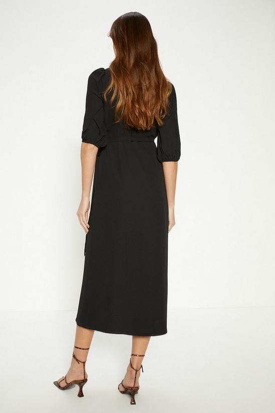 Oasis Short Sleeve Midi Wrap Dress 3