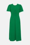 Oasis Ruched Front Jersey Crepe Midi Dress thumbnail 4