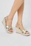 Oasis Cross Over Espadrille Wedges thumbnail 1