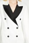 Oasis Rachel Stevens Mono Contrast Blazer Dress thumbnail 2