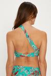 Oasis Paisely Ruched One Shoulder Bikini Top thumbnail 3