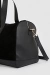 Oasis Leather And Suede Detail Holdall Weekend Bag thumbnail 4