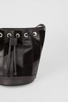 Oasis Leather And Suede Patch Detail Bucket Bag thumbnail 4