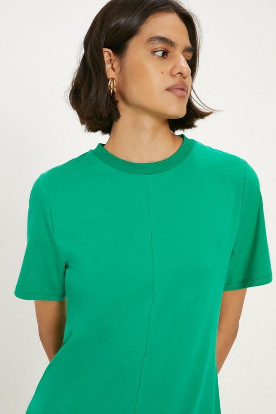 Oasis Cotton Aline T-shirt Midi Dress 2