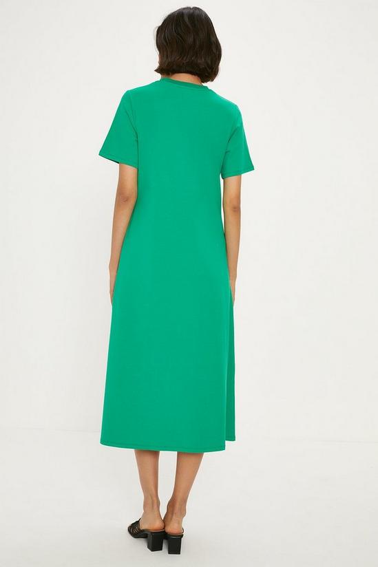 Oasis Cotton Aline T-shirt Midi Dress 3