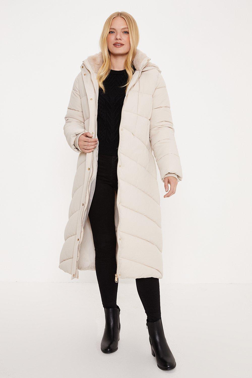 Oasis linden sale long coat