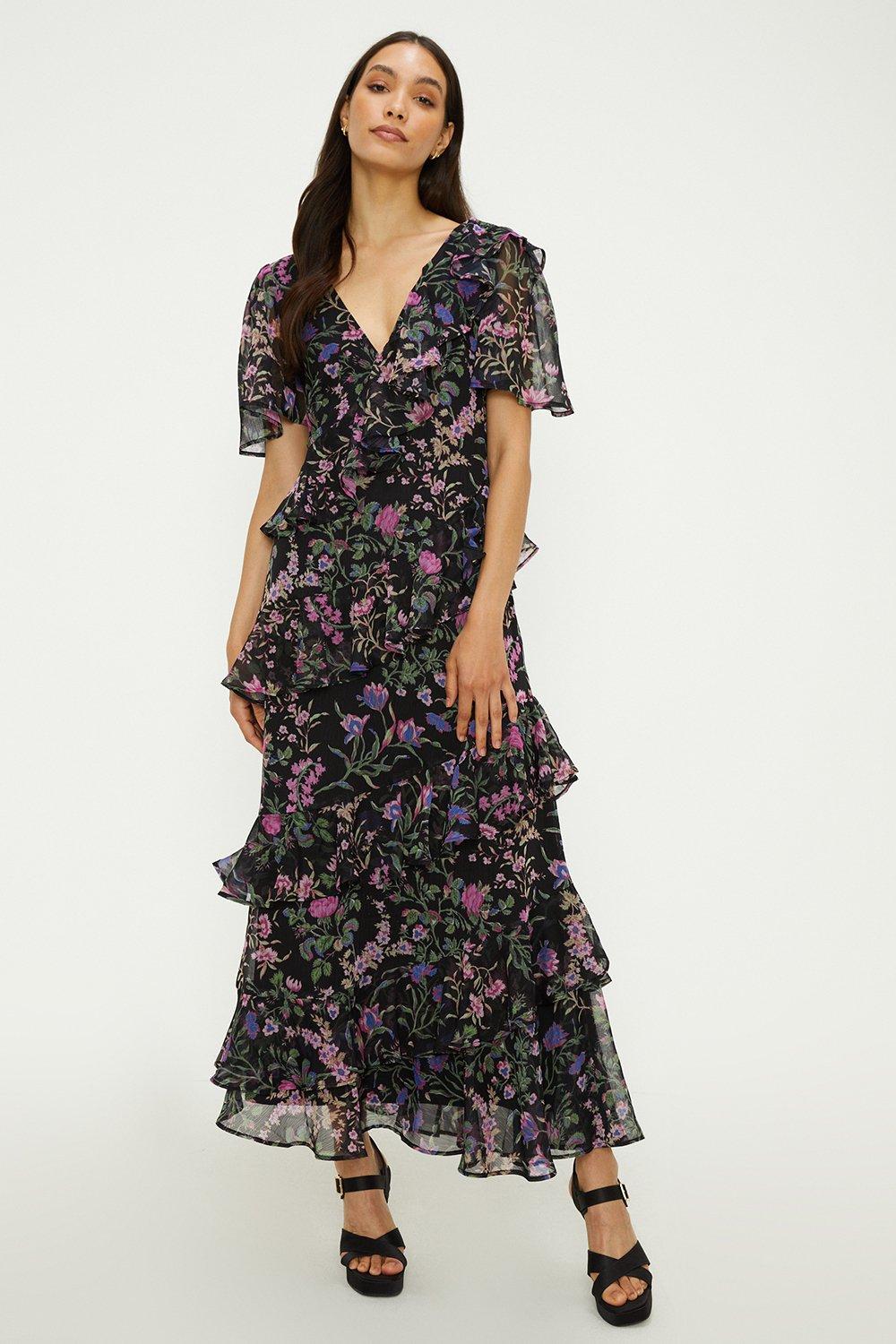 Oasis on sale chiffon dress