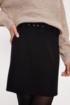 Oasis Premium Ponte Belted Mini Skirt thumbnail 3